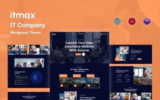 ITmax – IT Company WordPress Theme