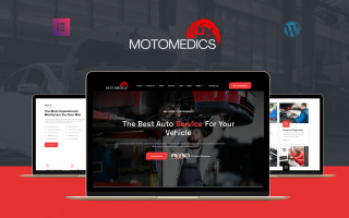 Motomedics – Car repair & Services WordPress Theme