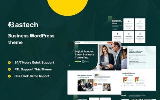 Bastech – Business WordPress Theme