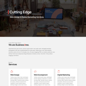 Business3ree WordPress Theme • CSSIgniter