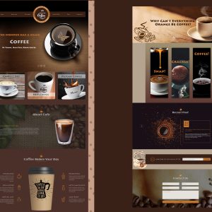 Cafe Coffee House - Coffee Shop PSD PSD Template