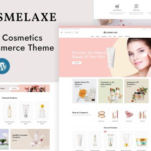 Cosmelaxe - Beauty and Cosmetics Store WooCommerce Theme