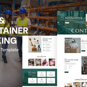 EasyPek - Box Supplies And Container Packaging Services WordPress Elementor Theme WordPress Theme