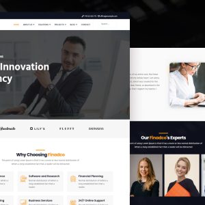 Finadco - Joomla 5 Business Consulting Service Template Joomla Template