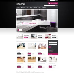 Flooring Store VirtueMart Template