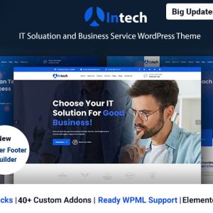 Intech - IT Solution And Technology Services WordPress Theme