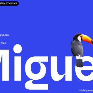 Miguer Sans | Contrast Sans Font