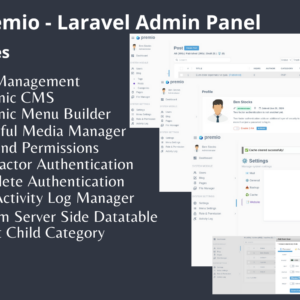 Natsume - A Laravel Admin Starter Admin Template