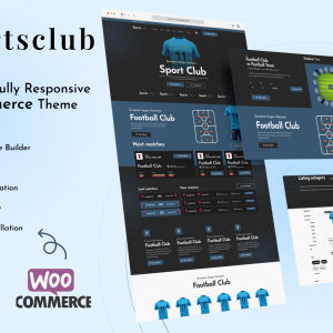 Sports Club - Sport Multipurpose WooCommerce Theme