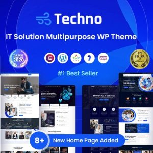 Techno - Technology IT Solutions & Business Consultant WordPress Theme