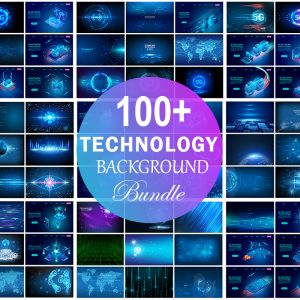 Technology Background Bundle, Technology Abstract Background Bundle, Web Background