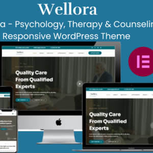 Wellora - Psychology, Therapy & Counseling Responsive WordPress Theme