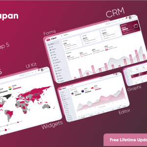 Zapan - Premium Bootstrap Admin Dashboard Admin Template