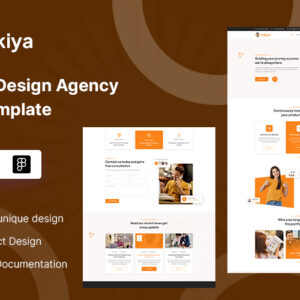 Jokiya Design Agency PSD Template