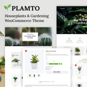 Plamto - Houseplants & Gardening Store Elementor WooCommerce Theme