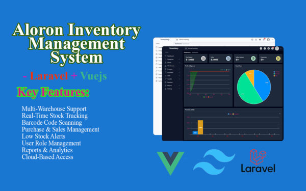 Aloron Inventory Management System PHP Script