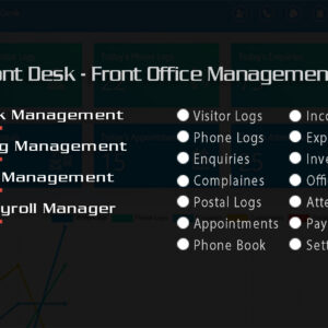 Front Desk - Front Office Management System PHP Script