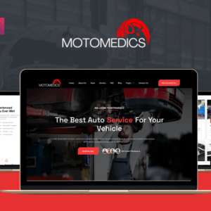 Motomedics - Car repair & Services WordPress Theme