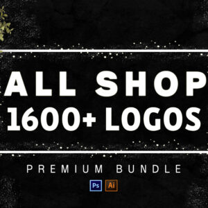 1600+ Mega Logos Bundle All Shop! Logo Templates