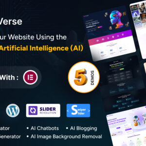 AIVerse - AI Content generator, Image Generator WordPress theme WordPress Theme