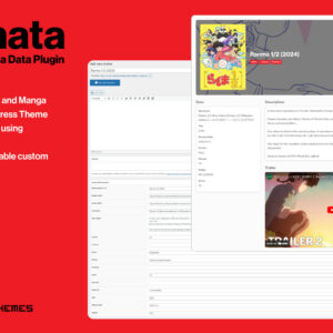 ANIMATA - Anime and Manga Data Plugin for WordPress WordPress Plugin