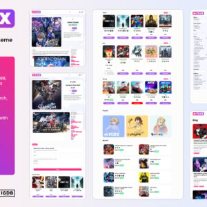 FLUX - Game Store WooCommerce Theme + RTL