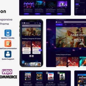 GameOn - Game Accessories Elementor WooCommerce Theme