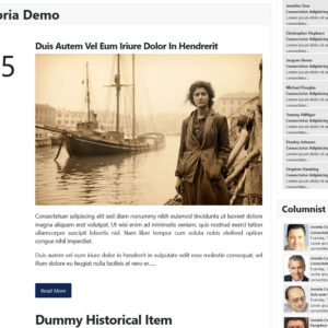 JT Historia Free Joomla Timeline Module Joomla Extension