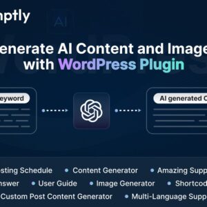 Promptly - AI Content & Image Generator WordPress Plugin