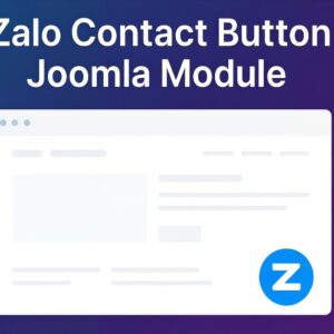 Zalo Contact Button — Floating Chat Free Module for Joomla Joomla Extension