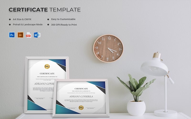 adriano-conserila-certificate-192118-templatemonster