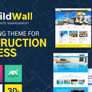 BuildWall - Construction Company Multipurpose WordPress Theme