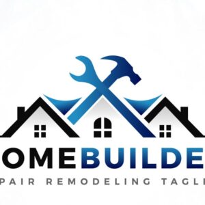 Home Home Builders Repair Remodeling House Logo Design