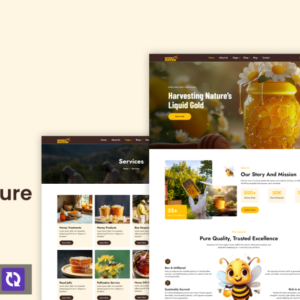 HoneyHaven - Honey Store And Honey Farm WordPress Elementor Theme