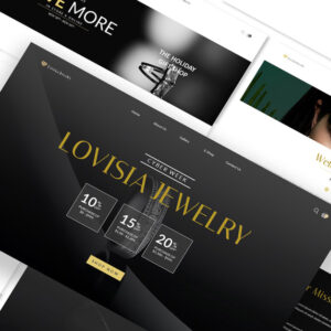 Lovisia Jewelry Keynote Template #200210 - TemplateMonster