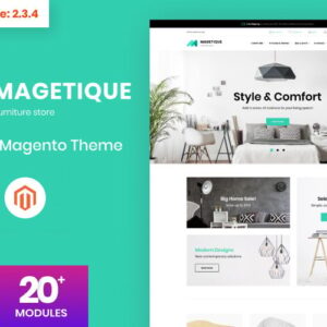 Magetique - Furniture Magento Theme #5912 - TemplateMonster