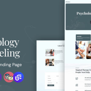 Mindora - Life Coach WordPress CMS Landing Page