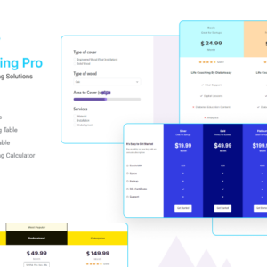 SaasPricing Pro - All-in-One Advance Pricing Table Plugin for Elementor