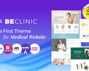 BeClinic - Medical WordPress Theme (Multipurpose) - Dentist, Surgery, Pharmacy and more