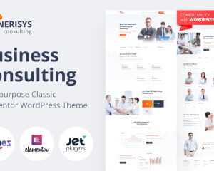 Generisys - Business Consulting Multipurpose Classic WordPress Elementor Theme
