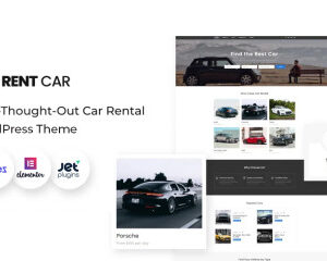 Car Rental WordPress Theme with Elementor Builder