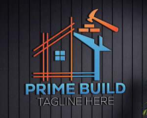 Professional logo template for the Construction Industry