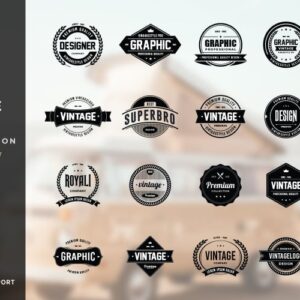Vintage Logo - Vintage Badge Logo Design Collection