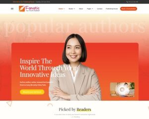 JL Fanatic Book Authors, Publishers, and Bookstores Joomla6 Template