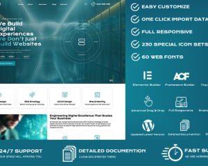 Veroxis – IT Solutions & Business Technologies WordPress Theme