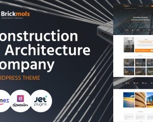 Brickmols - Construction Company & Architecture Firm WordPress Theme