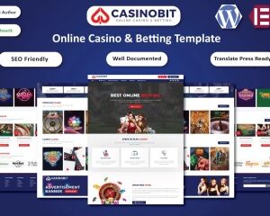 Casino Bit - Online Casino & Betting WooCommerce Elementor Template