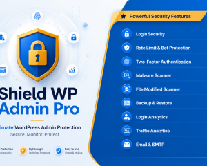 Shield WP Admin Pro Plugin - Ultimate Admin Protection
