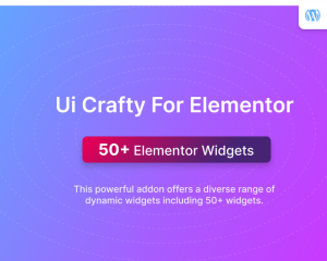 Ui Crafty Addon For Elementor #323187 - TemplateMonster