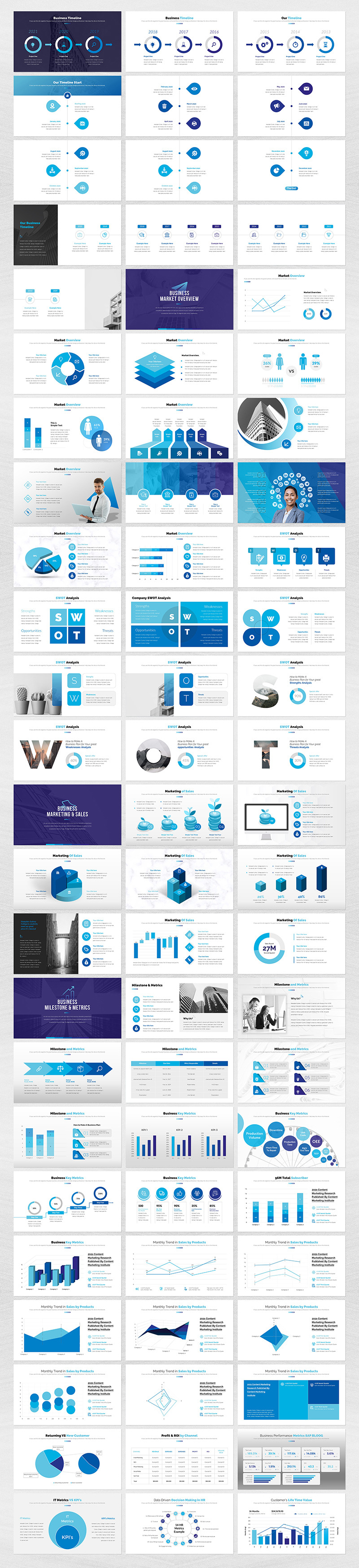 The Best Business-Plan PowerPoint template - Features Image 3